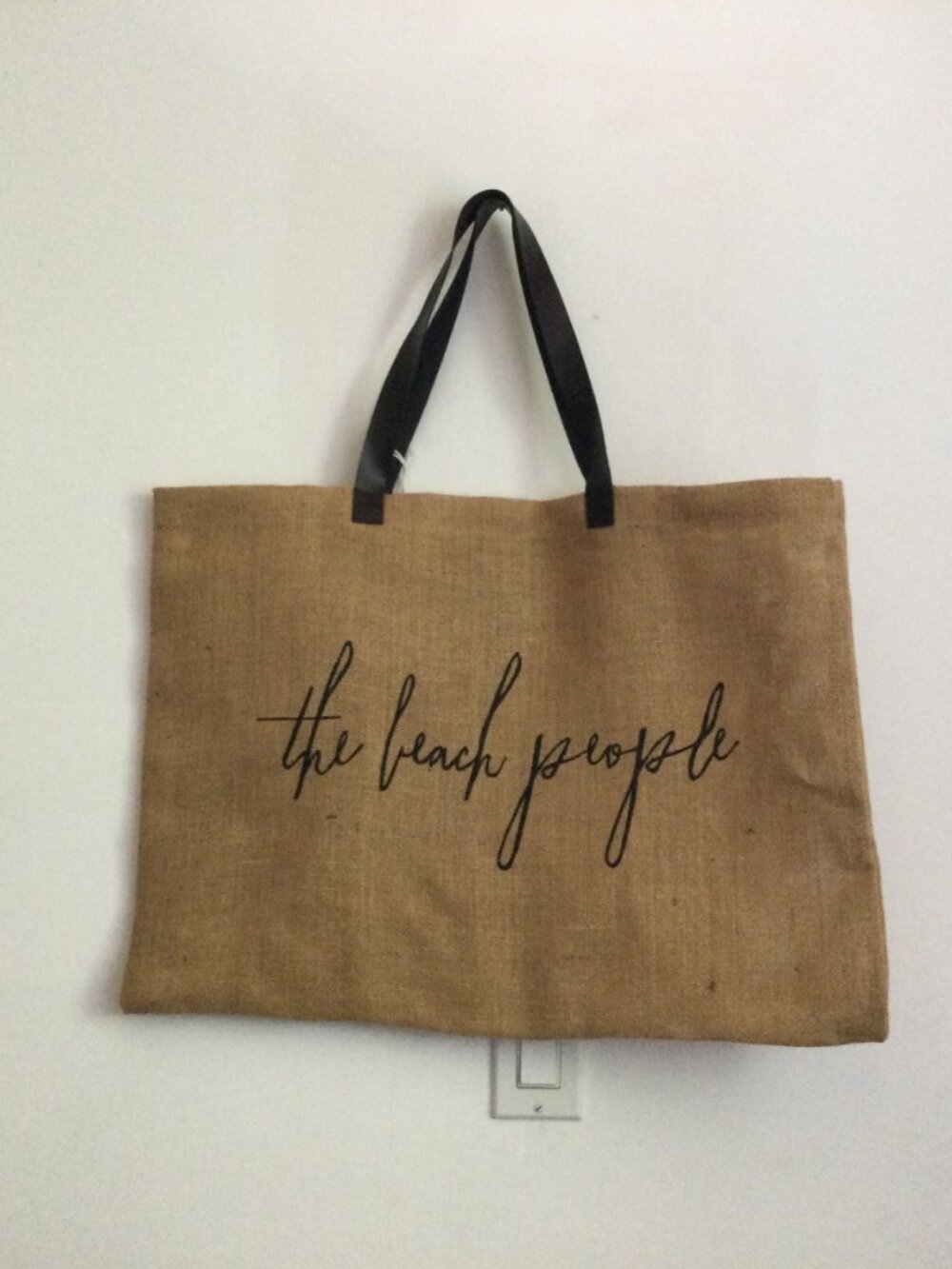 NWT The Beach People Original Jute Bag